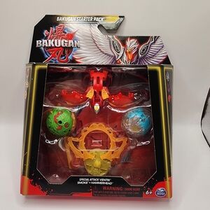 Bakugan Starter Pack Special Attack Ventri Smoke  And‎ Hammerhead New In Box